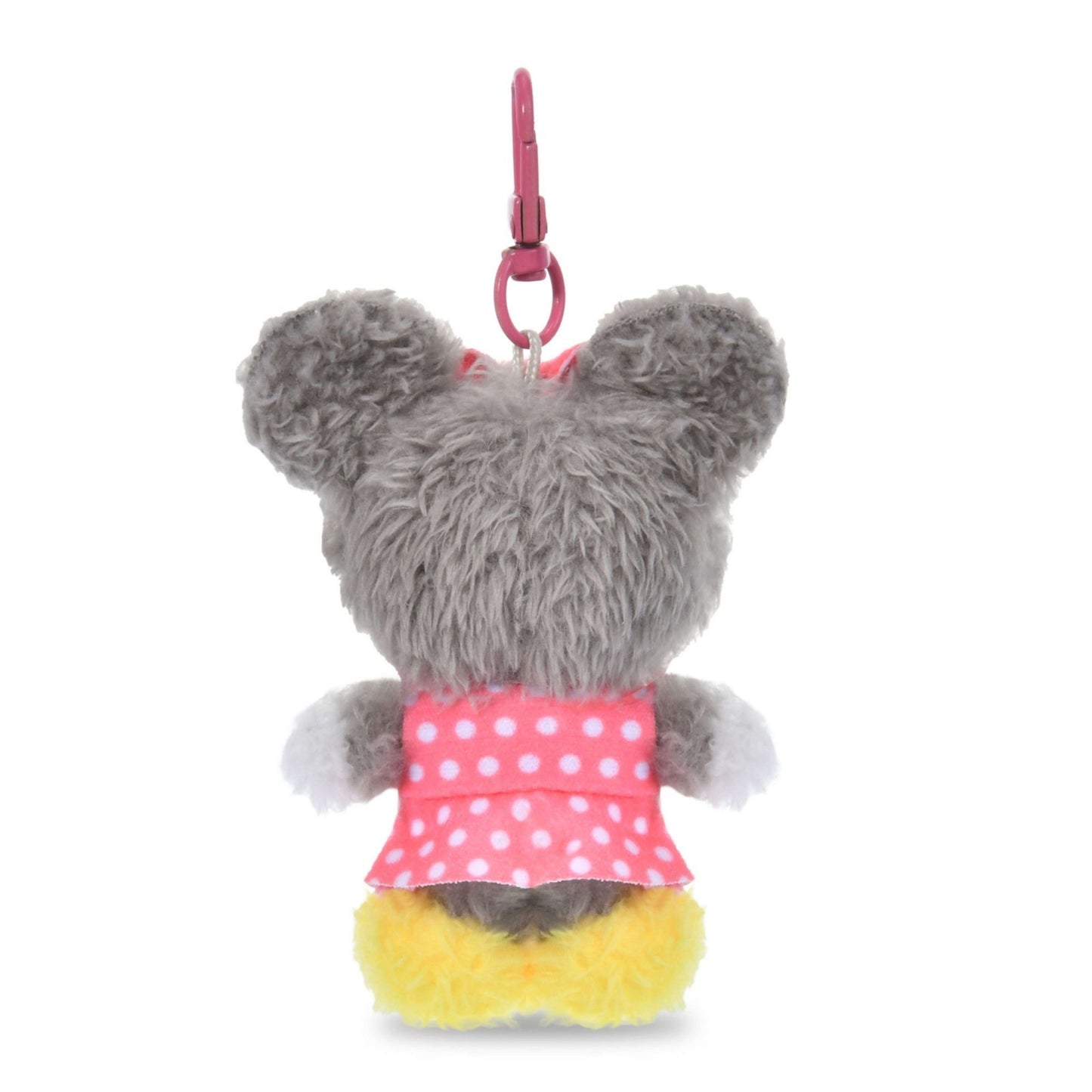 Japan Tokyo Disney Store Minnie Mouse Plush Toy Keychain MINIMINI FLAT