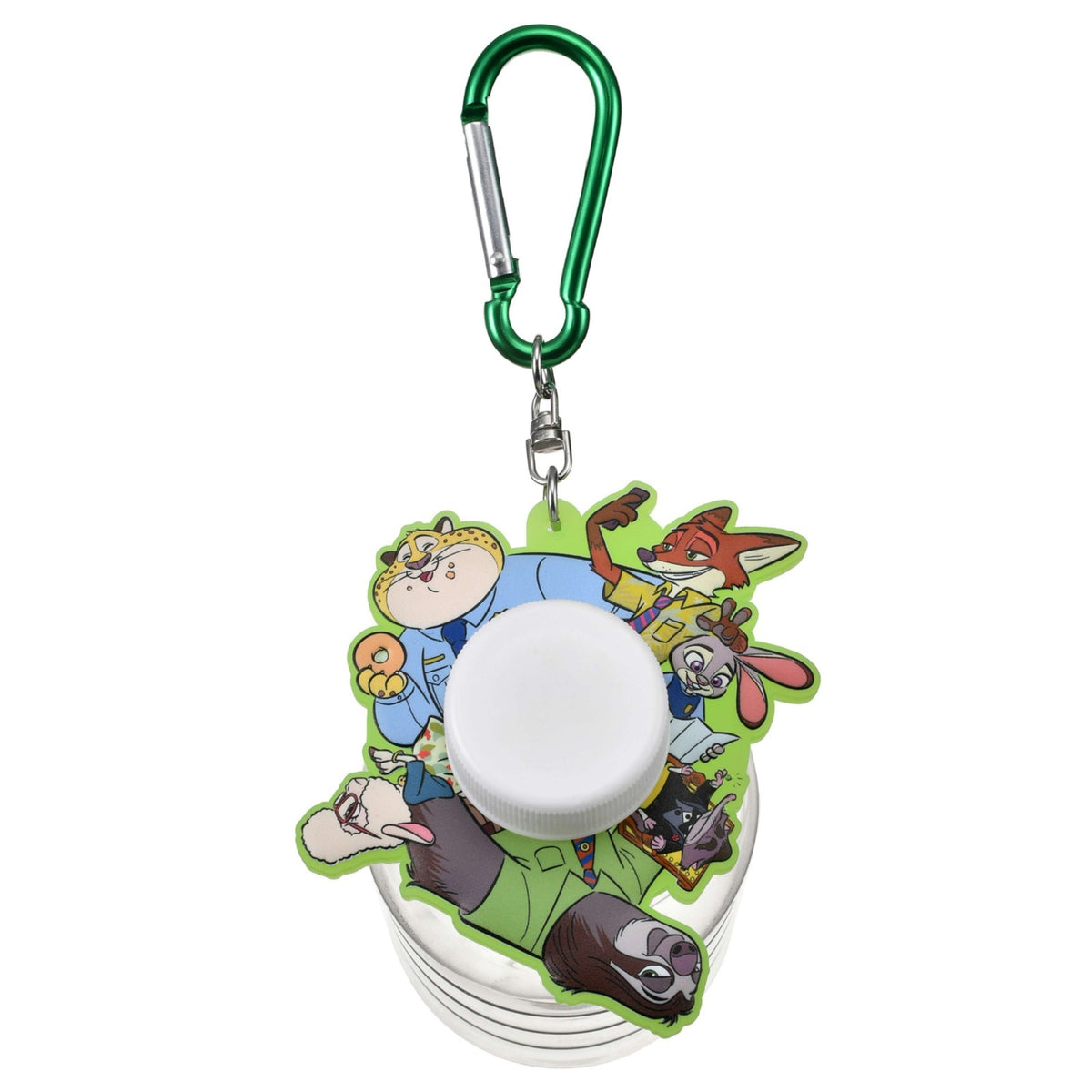 Japan Tokyo Disney Store Zootopia Water Bottle Holder Carabiner Key Chain Fes
