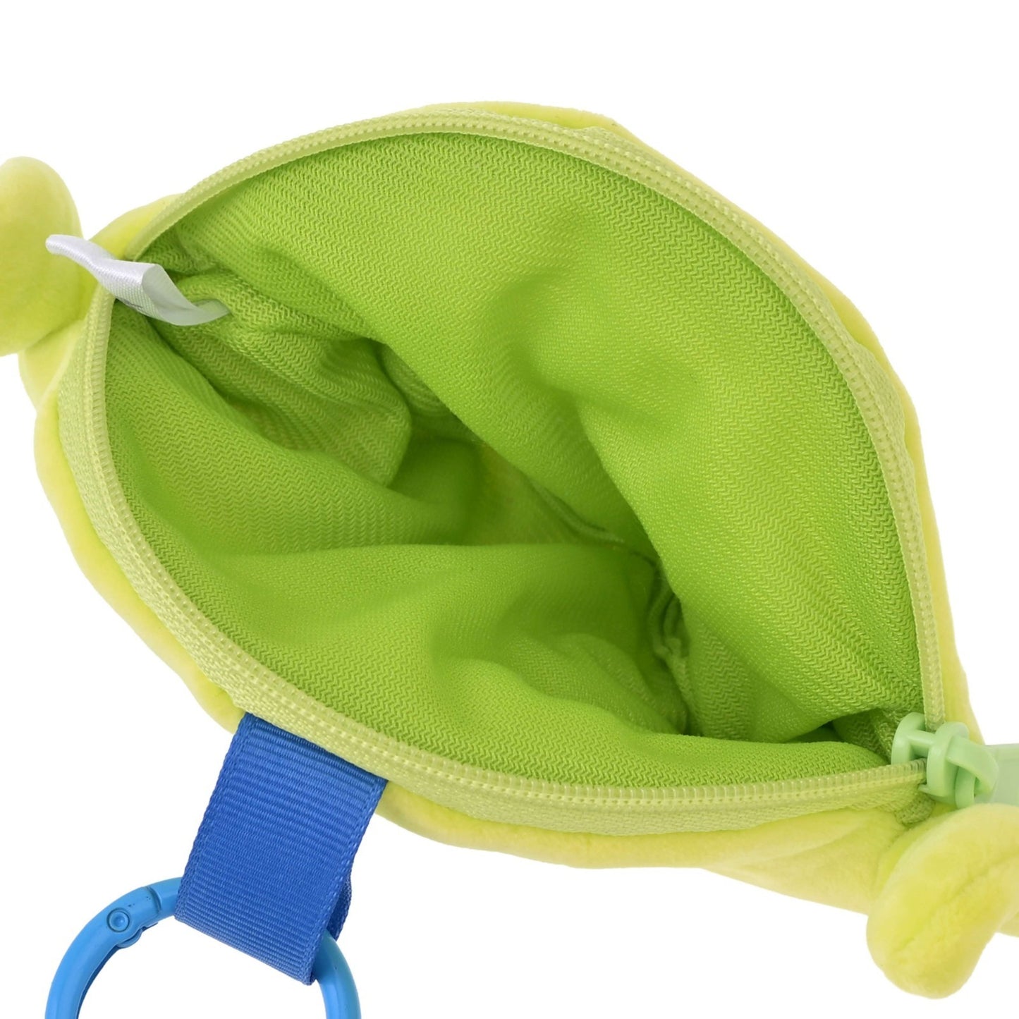 Japan Tokyo Disney Store Little Green Men Pouch Loop Carabiner Face Toy Story