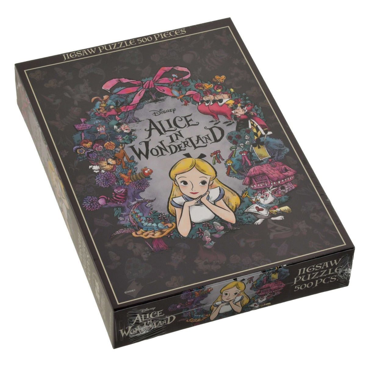 Japan Tokyo Disney Store Alice Jigsaw Puzzle 500 Pieces Glow-in-the-Dark 75TH