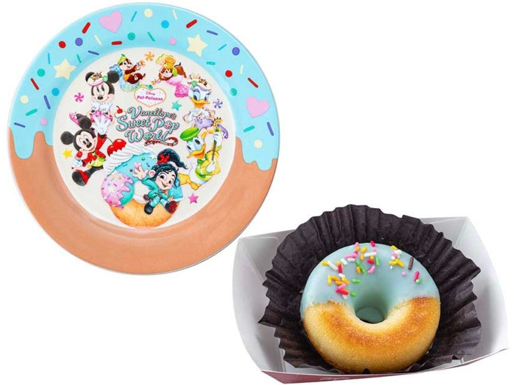 Japan Tokyo Disney Resort Palpalooza Vanellope's Sweet Pop World Souvenir Plate