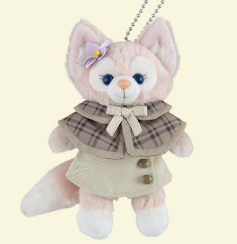 Japan Tokyo Disney Sea Resort Duffy New friend's Lina Bell Plush Keychain Badge