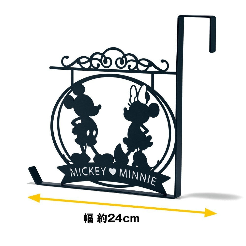 Japan Disney Fantasy Shop Bellemaison Mickey Minnie Iron Door Hook Paper Cutout