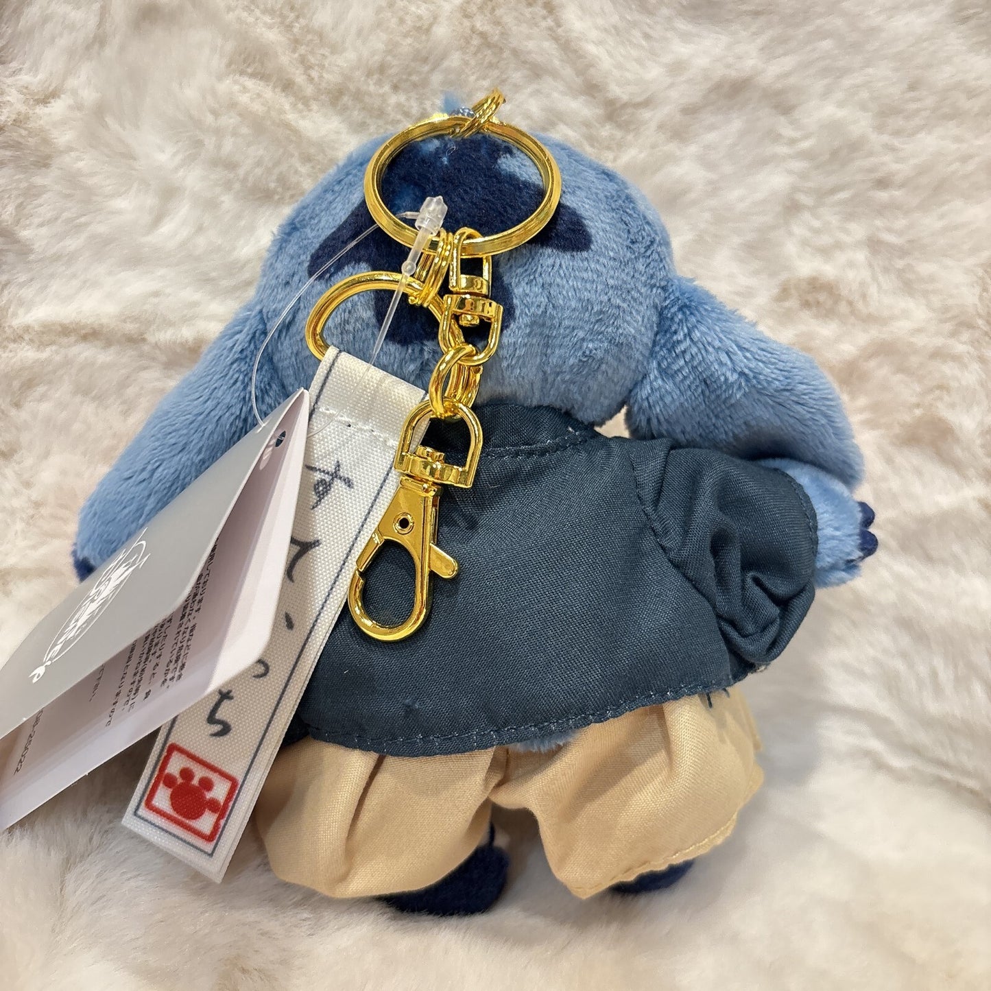 Japan Tokyo Disney Store Stitch Plush Toy Keychain Japan Original