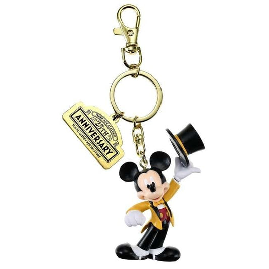 '+ Japan Tokyo Disney Store Mickey Keychain Disney Resort Store 25th Anniversary