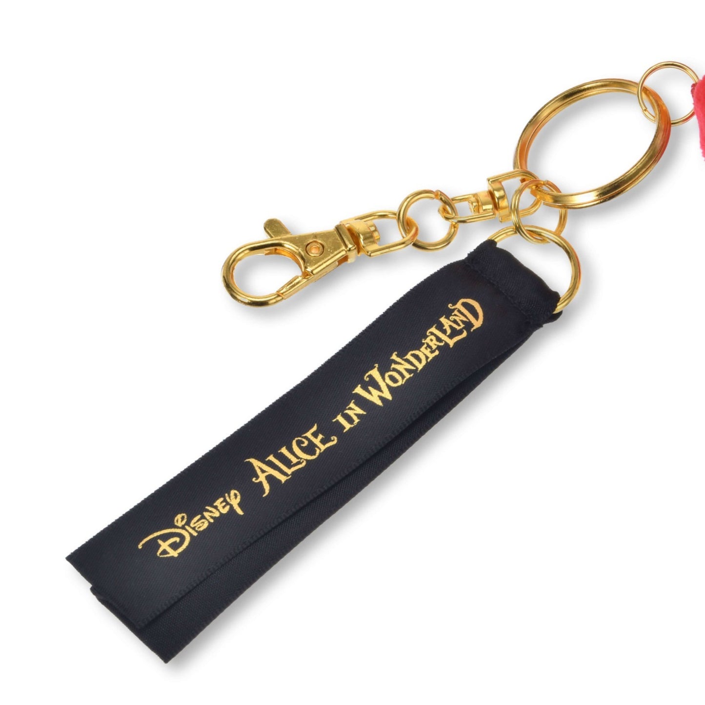 '+Japan Tokyo Disney Store Brush Dog Plush Keychain Alice in Wonderland