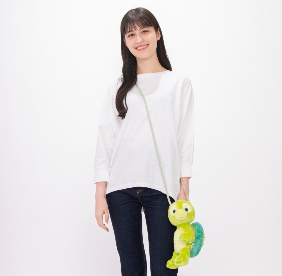 Japan Tokyo Disney Sea Duffy & Friends Olu Mel Plush Shoulder Bag