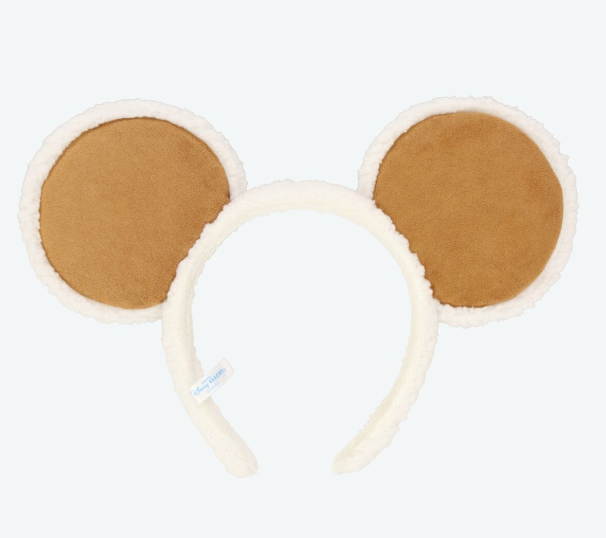 Japan Tokyo Disney Resort Ears HeadBand Hat Mickey Mouton Brown