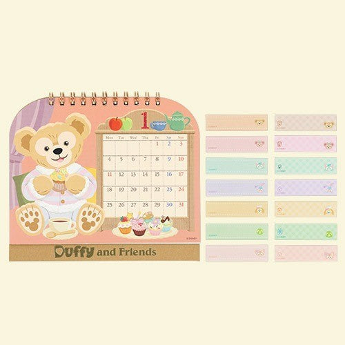 Japan Tokyo Disney Resort Duffy and Friends Desk Calendar 2027