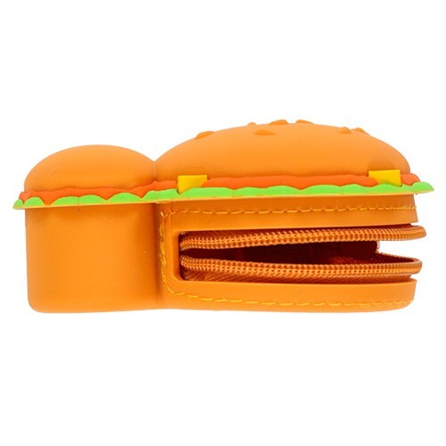 Japan Tokyo Disney Resort Pouch Bag Charm Key Chain Mickey Hamburger