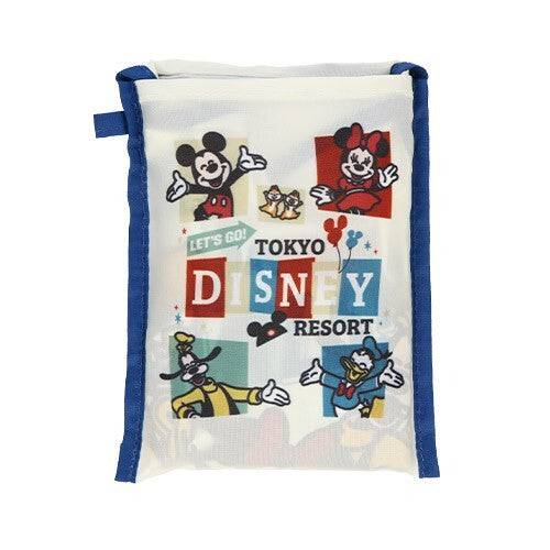 Japan Tokyo Disney Resort Let's go! Mickey Mouse Shopping Bag