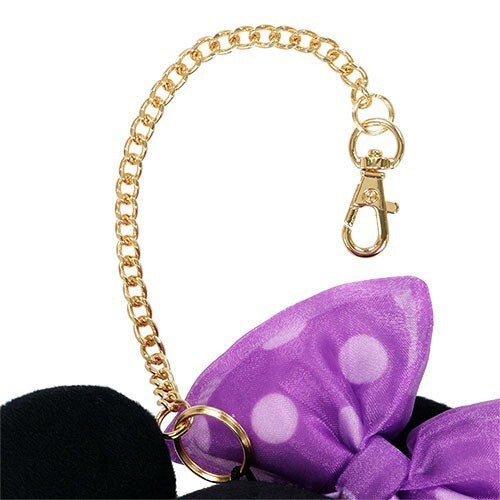 Japan Tokyo Disney Resort Minnie Plush Toy Charm Purple Ribbon Minnie Day 2025