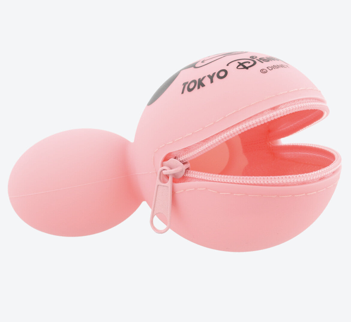 Japan Tokyo Disney Resort Mickey balloon Bag Charm Keychain pouch pink