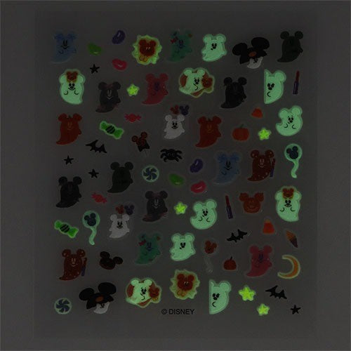 Japan Tokyo Disney Resort Pumpkin lantern Ghost Nail Sticker Set Halloween 2026