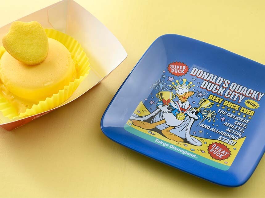 Japan Tokyo Disney Resort Palpalooza Donald's Quacky Duck City plate