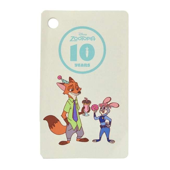 '+Japan Tokyo Disney Store Zootopia Shopping Eco Bag with Pouch 10th Anniversary