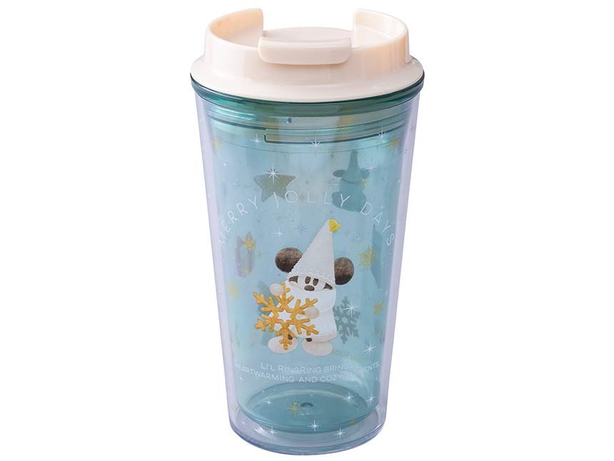 Japan Tokyo Disney Resort Mickey Christmas 2025 Li'l RingRing Tumbler Bottle