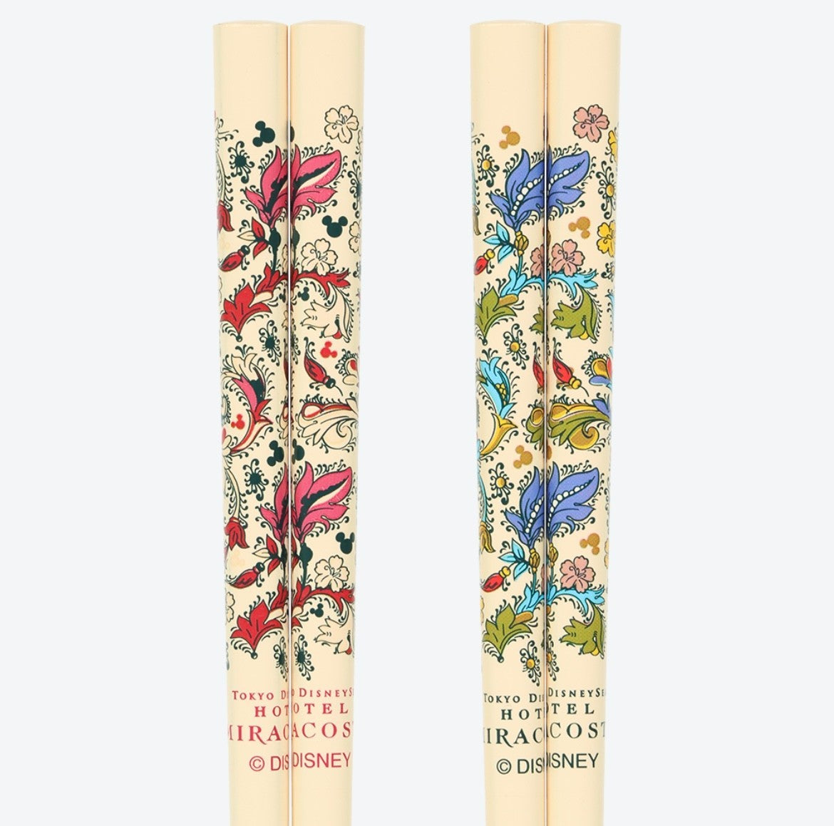 Japan Tokyo Disney Resort Chopsticks Japanese Tableware Hotel Miracosta 2 pairs