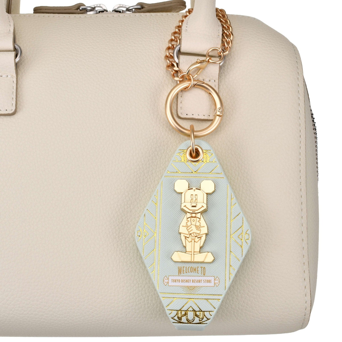 Japan Tokyo Disney Store Mickey Mouse Bag Charm Resort Store 1st Anniversary