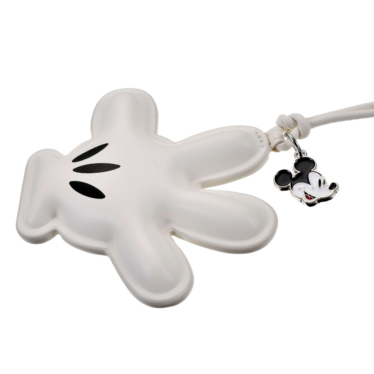 Japan Tokyo Disney Store Mickey Bag Charm with Mirror Carabiner Fashion Charm