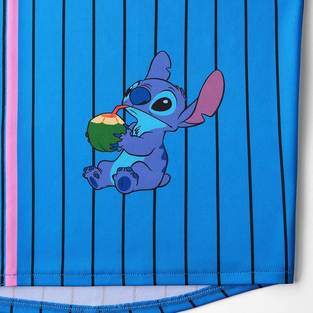 Japan Disney Fantasy Shop Bellemaison Stitch Baseball Shirt