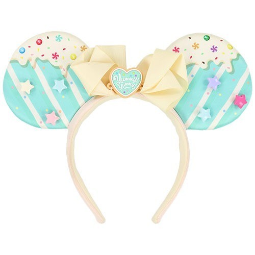 Japan Tokyo Disney Resort Sweets Pop World Headband Ears Cap Hat