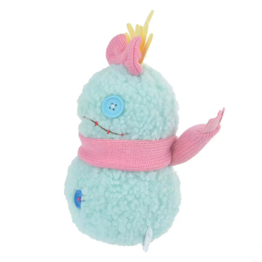 '+ Japan Tokyo Disney Store Christmas 2023 Snowman Plush Toy Stitch Scramp