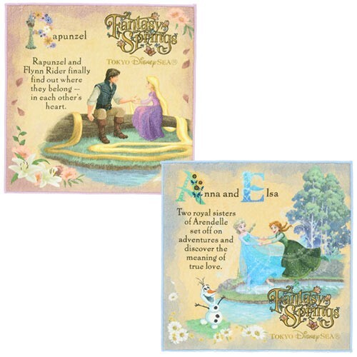 Japan Tokyo Disney Resort Mini Towel Set Fantasy Springs