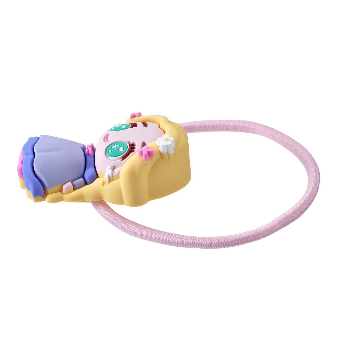 Japan Tokyo Disney Store Rapunzel For Kids Hair Ponytail PVC Mascot TINY