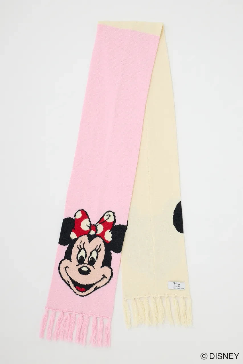 '+Japan Tokyo Disney MD FACE Scarf by MOUSSY Mickey Minnie Retro 2025