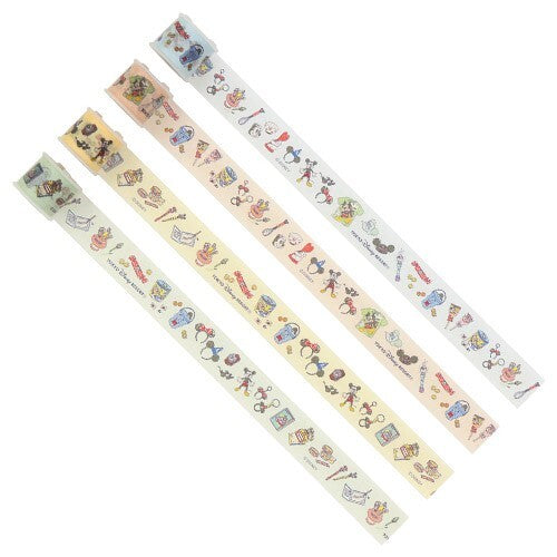 Japan Tokyo Disney Resort Masking tape Bobbin set Park Souvenir Motif