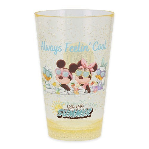 Japan Tokyo Disney Resort Mickey and Minnie Tumbler Hello Summer