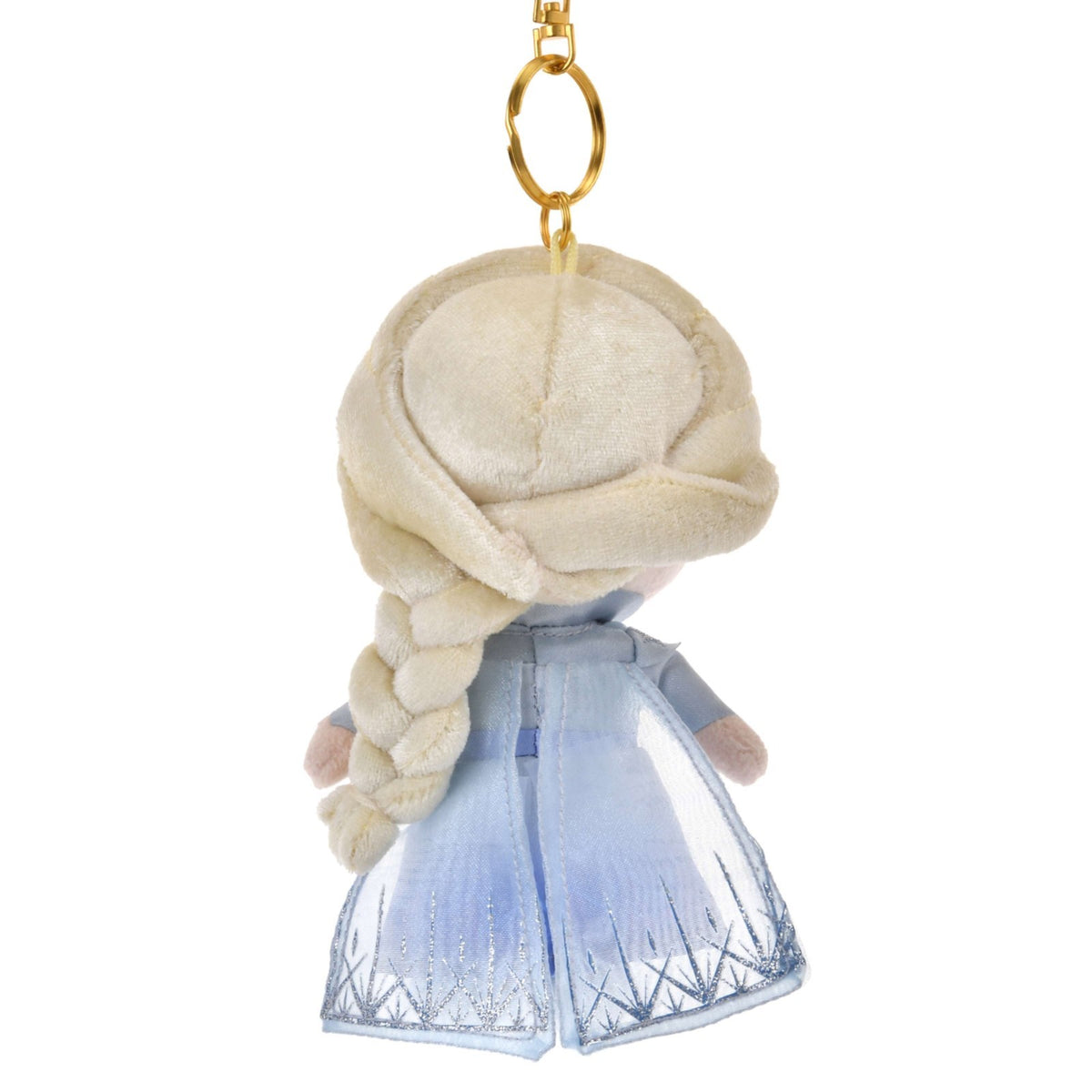 Japan Tokyo Disney Store Elsa Plush Toy Keychain Frozen 2 TINY FROZEN