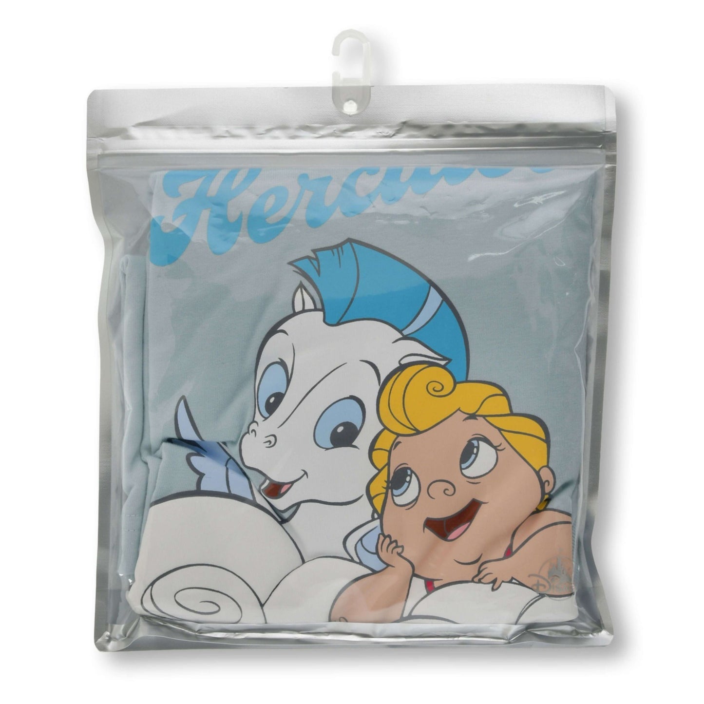 Japan Tokyo Disney Store Hercules & Pegasus Short-Sleeve T-Shirt Blue Collection