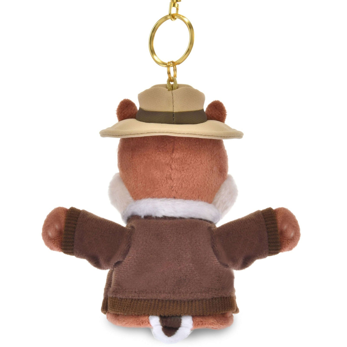 Japan Tokyo Disney Store Chip Plush Keychain Finger Puppet Chip and Dale