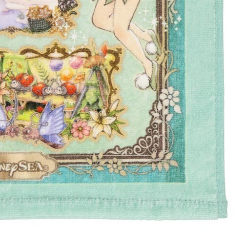 Japan Tokyo Disney Resort Wash Towel Tinker Bell Fantasy Springs