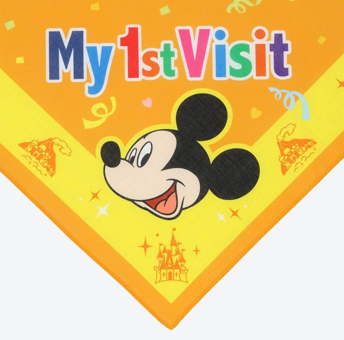 Japan Tokyo Disney Resort Mickey Mouse and Friends Bandana Handkerchief 2025