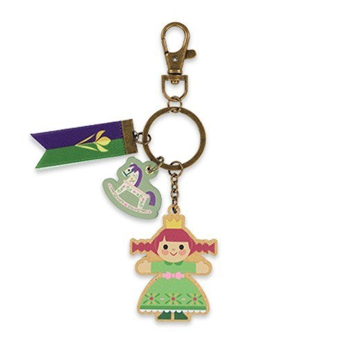 Japan Tokyo Disney Resort Anna and Elsa Frozen Keychain set Fantasy Springs