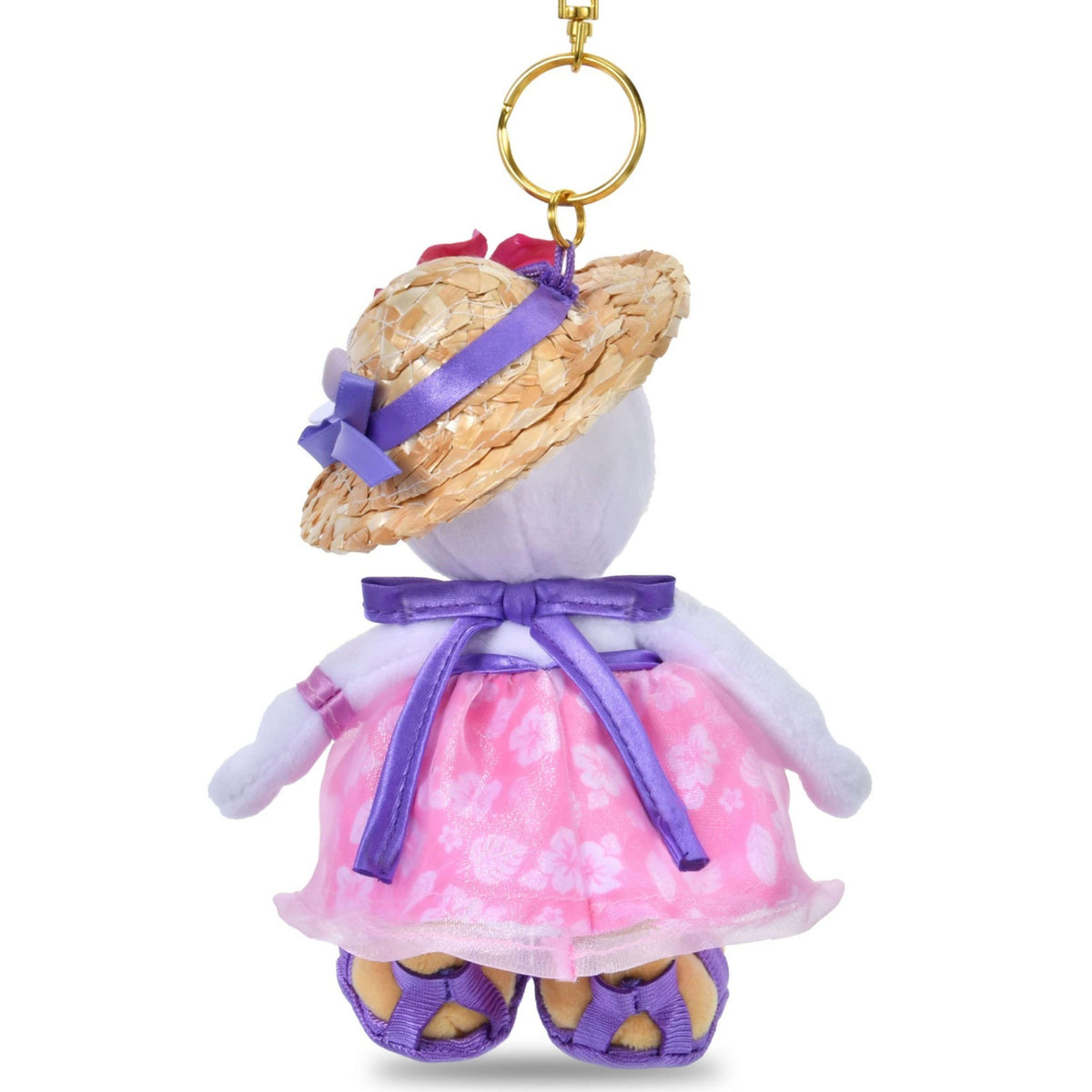 Japan Tokyo Disney Store Daisy Duck Plush Toy Keychain SUMMER STYLE 2026