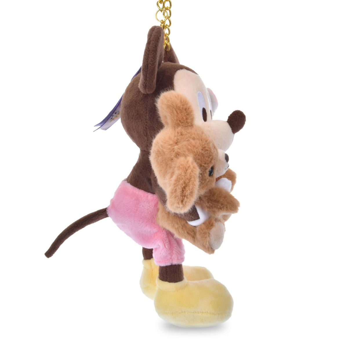 Japan Tokyo Disney Store UniBestiez Plush Toy Keychain Yekc Rabbit Mickey Moca