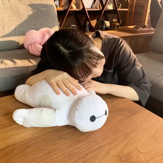 Japan Shop Disney Big Hero 6 Baymax Die-cut Cushion Sleep/Baymax Plush Toy 2025