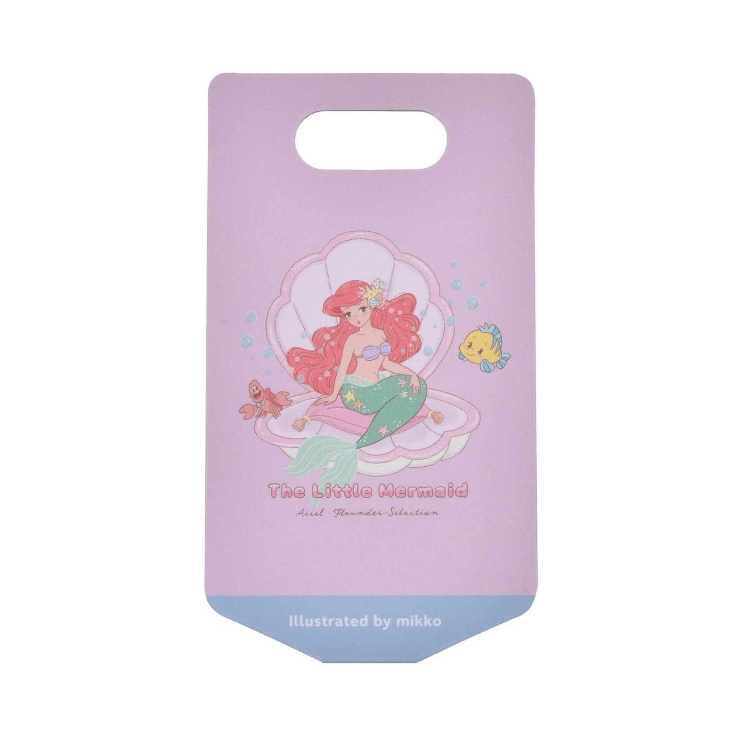 Japan Tokyo Disney Store Ariel Max Keychain with Mirror Charm Illustrated mikko