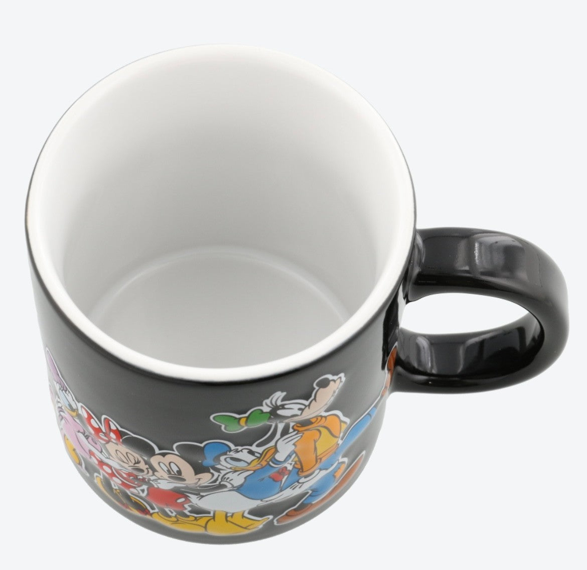 Japan Tokyo Disney Resort Mug Mickey Mouse and Friends Black Cafe Time 2025