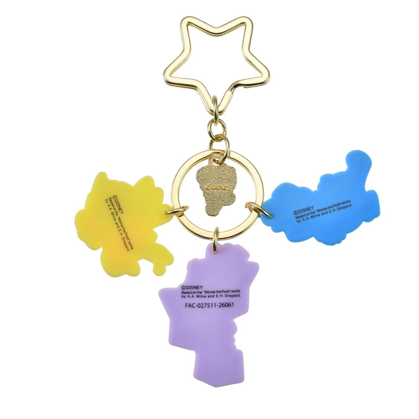 Japan Tokyo Disney Store Winnie the Pooh Heffalump Keychain Jingling Fes