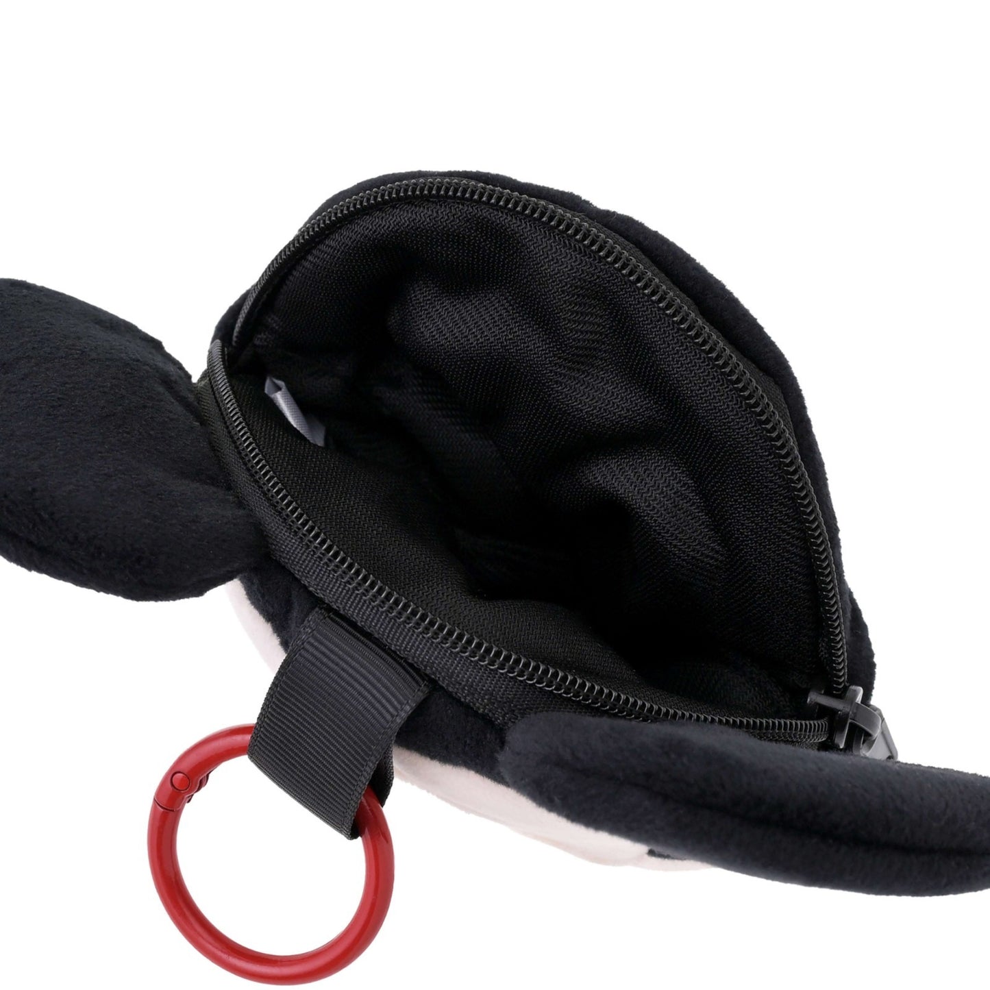 Japan Tokyo Disney Store Mickey Mouse Pouch Loop with Carabiner Face