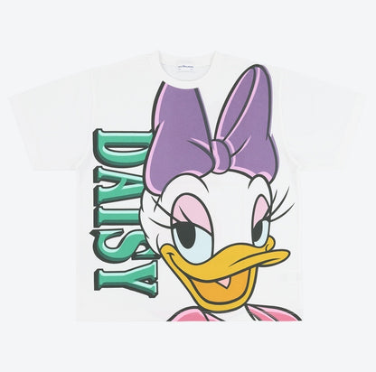 Japan Tokyo Disney Resort Daisy Duck T-shirt Oversized Fit Unisex One Size 2026