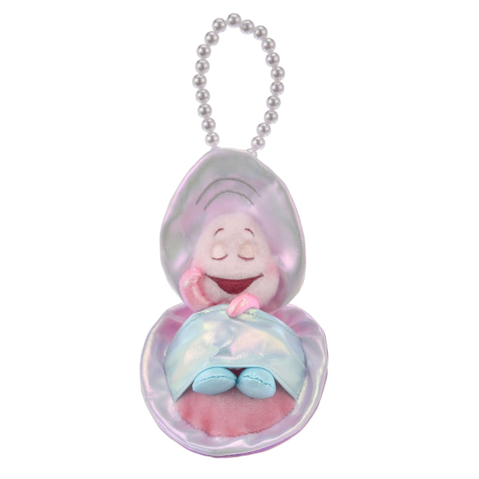 '+Japan Tokyo Disney Store Young Oyster Plush Toy Keychain Goodnight Aurora Alice