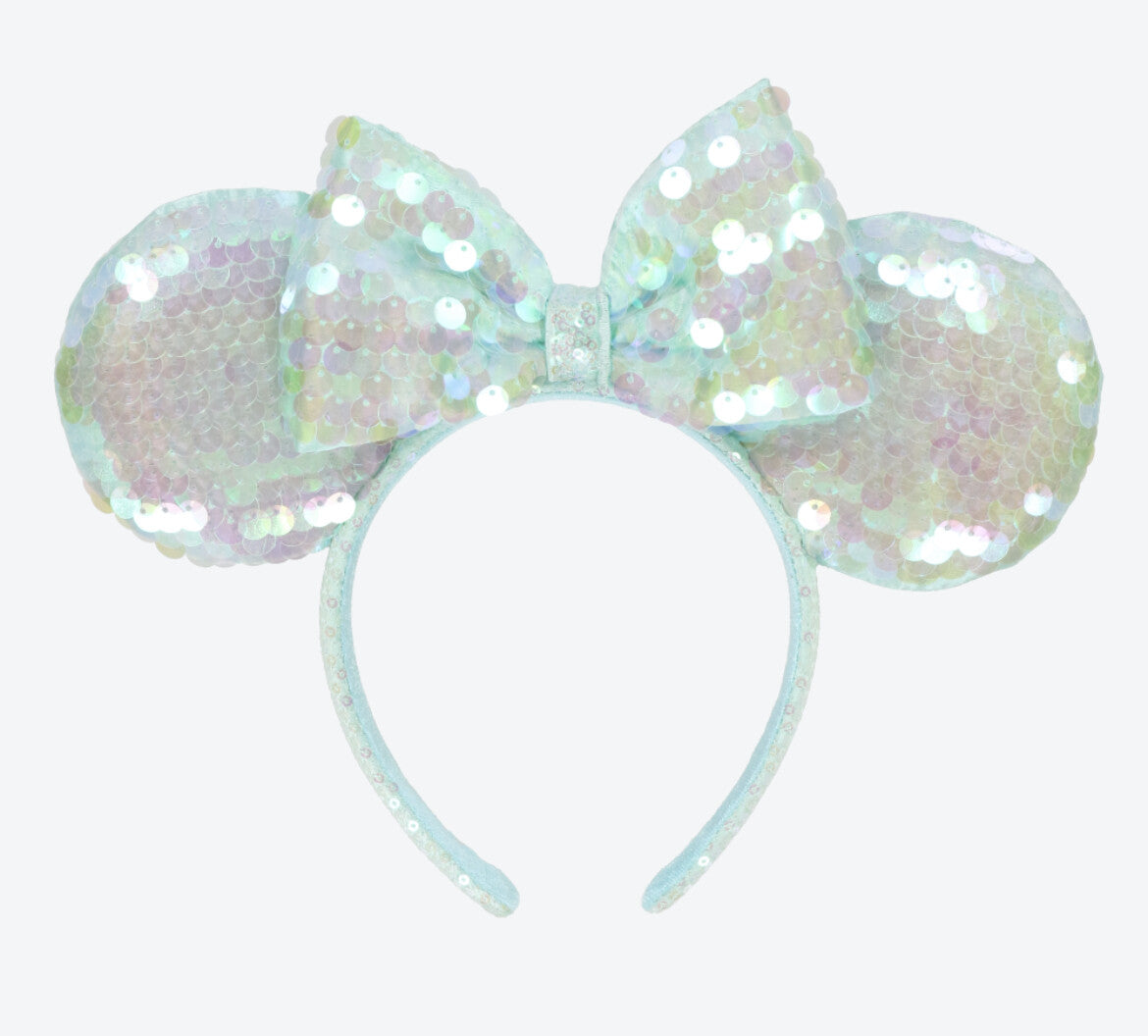 2022 Japan Tokyo Disney Resort Ears Headband Sequin Shine New!!