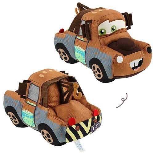 Japan Tokyo Disney Resort Lightning McQueen and Mater Plush Toy Cars