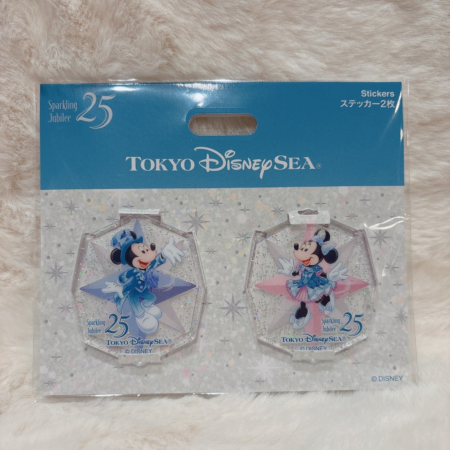 Japan Tokyo Disney Resort Sea 25th Sparkling Jubilee Sticker Set